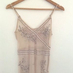 F21 Contemporary Sheer sequin dress